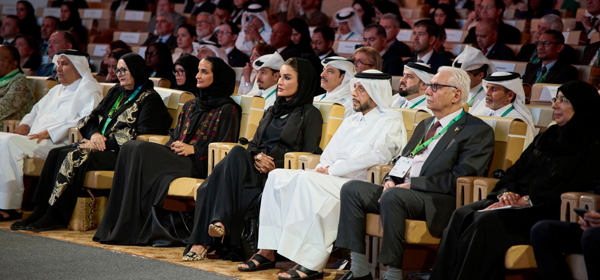 Her Highness attends the opening of the 7th edition of biennial World Innovation Summit for Health (WISH)