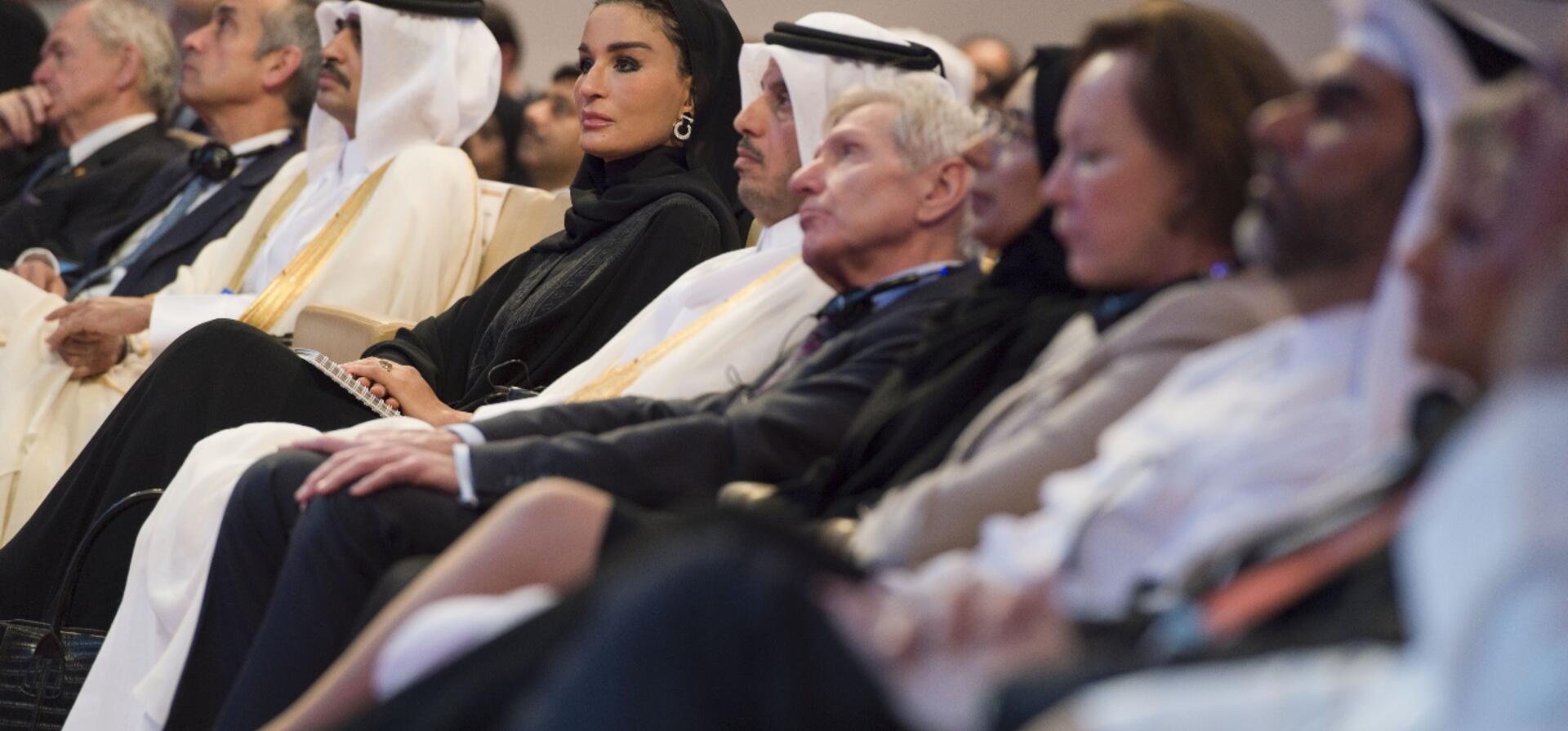 HH Sheikha Moza attends opening ceremony of Isqua Conference 2015 