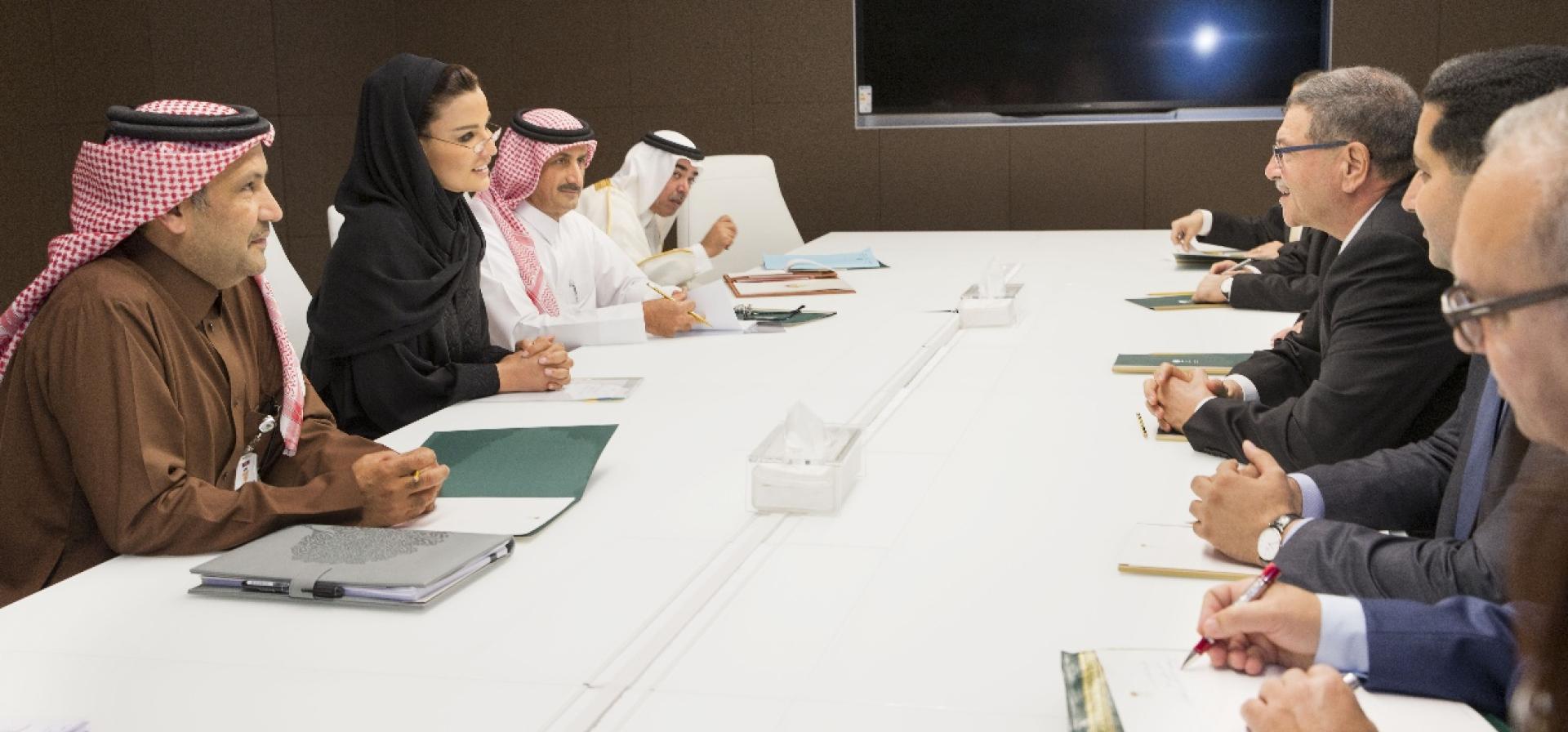HH Sheikha Moza Meets Tunisian PM