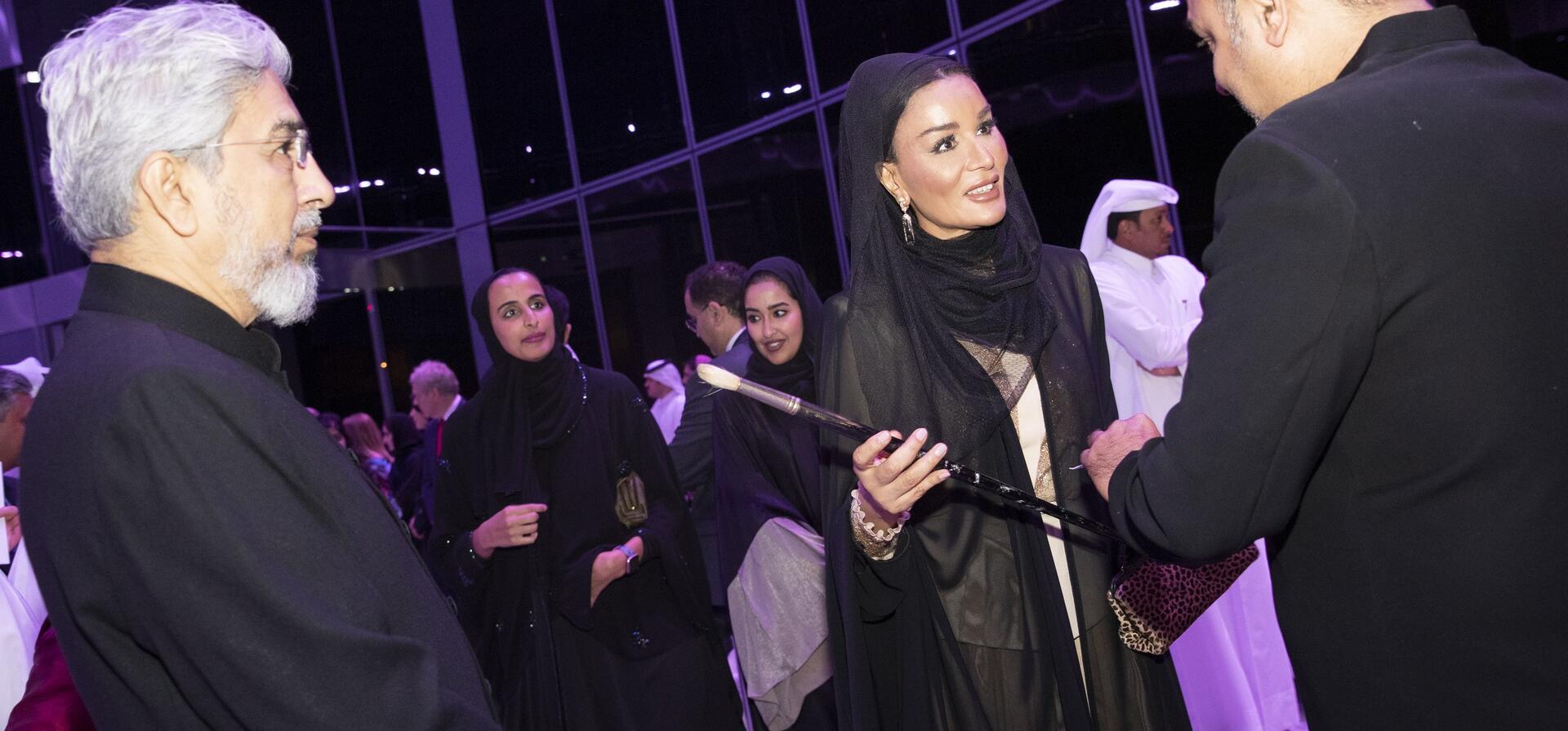 صاحبة السمو تكشف عن آخر عمل فني لمقبول حسين