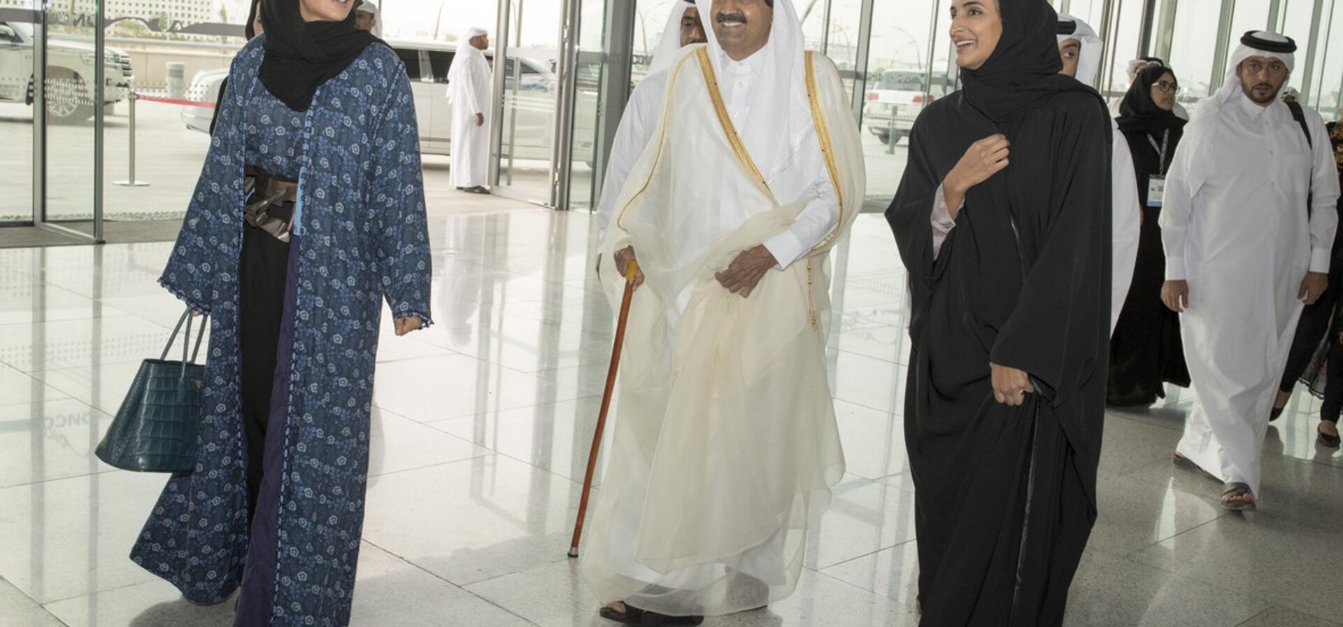 صاحبا السمو يشهدان انطلاق فعاليات مؤتمر ويش 2018