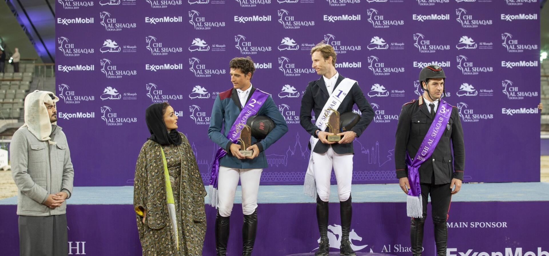 HH Sheikha Moza crowns CHI Al Shaqab 2019 Grand Prix winner