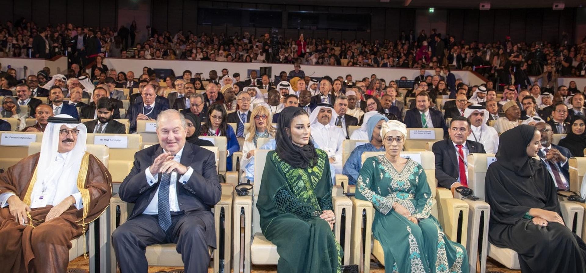 صاحبة السمو تشهد حفل افتتاح مؤتمر وايز 2019