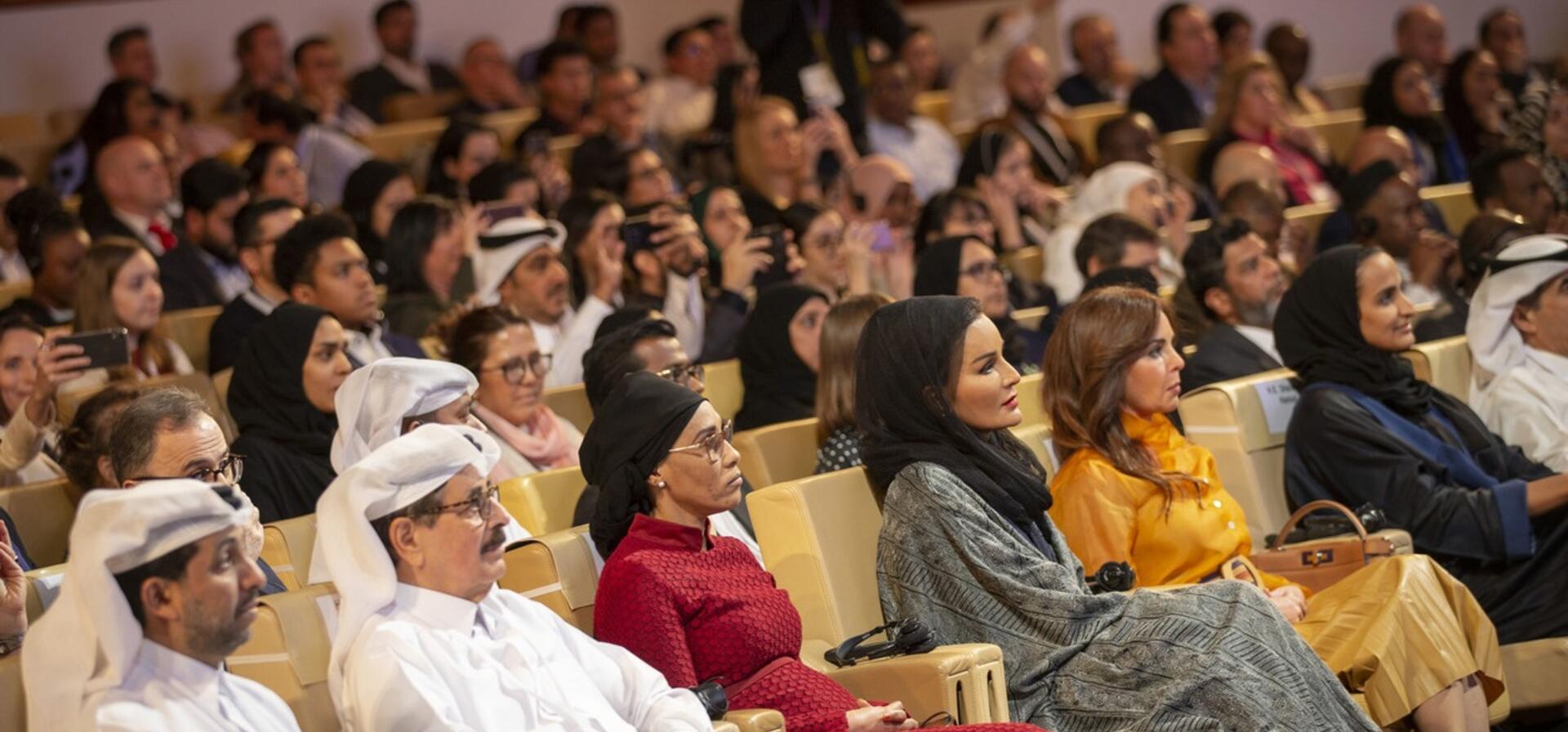 صاحبة السمو تشهد ختام النسخة التاسعة من مؤتمر وايز 2019