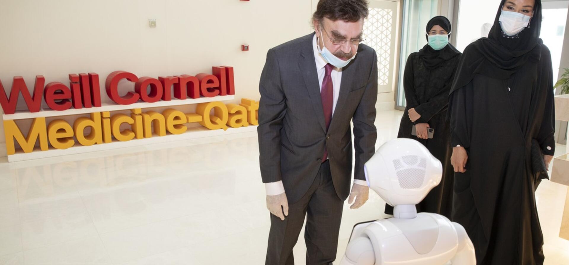 HH Sheikha Moza attends inauguration of WHO Collaborating Center in WCM-Q