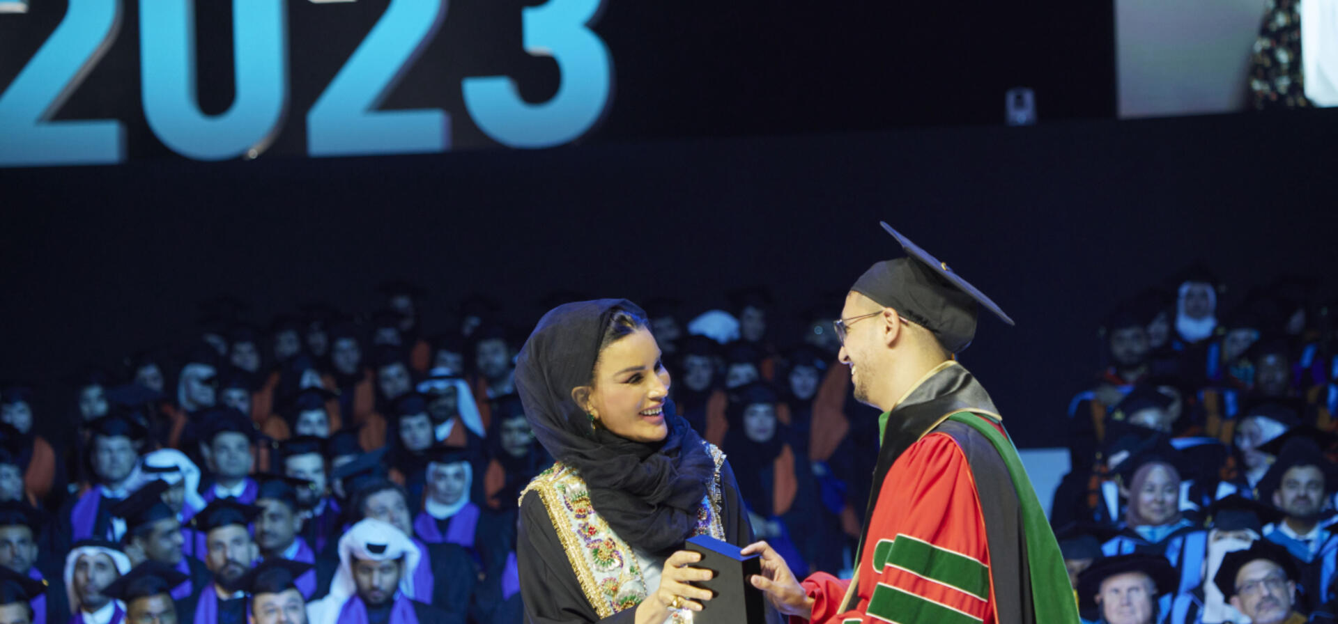 Her Highness  attends QF's convocation ceremony 2023