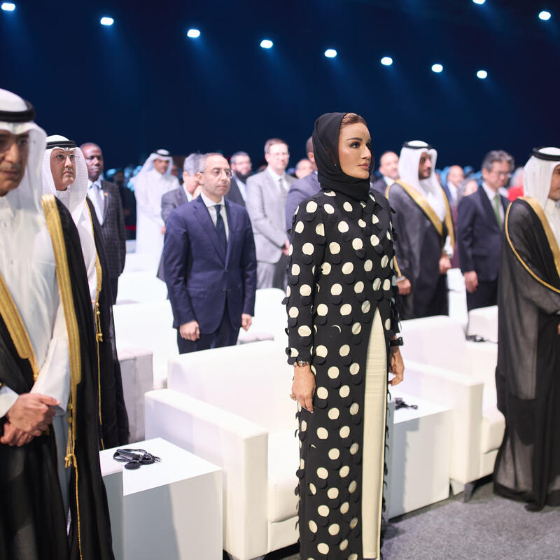 Her Highness Sheikha Moza bint Nasser attends QF’s 2025 Convocation ceremony
