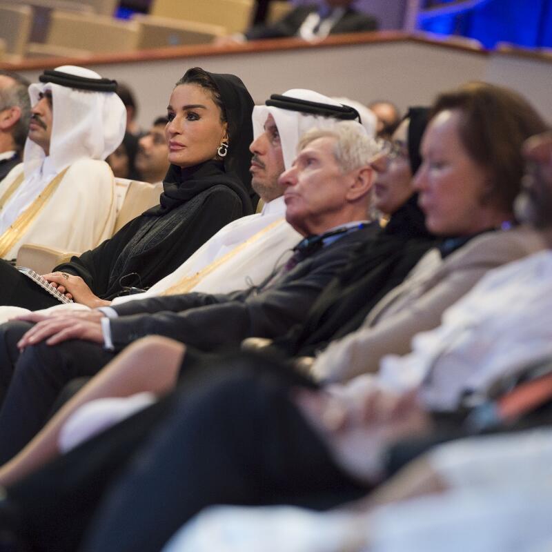 HH Sheikha Moza attends opening ceremony of Isqua Conference 2015 