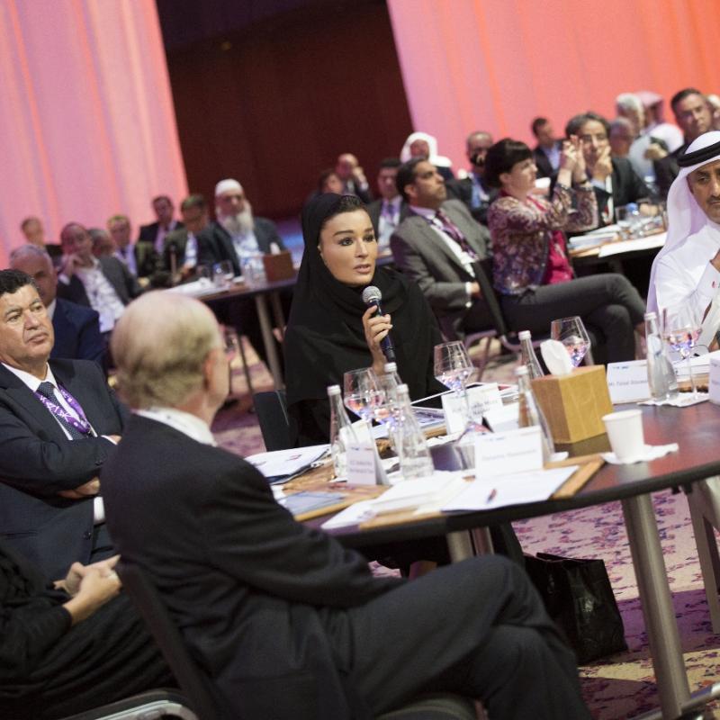 صاحبة السمو تشارك في الجلسة الافتتاحية لمنتدى العلماء العرب المغتربين للعلوم والابتكار والتكنولوجيا