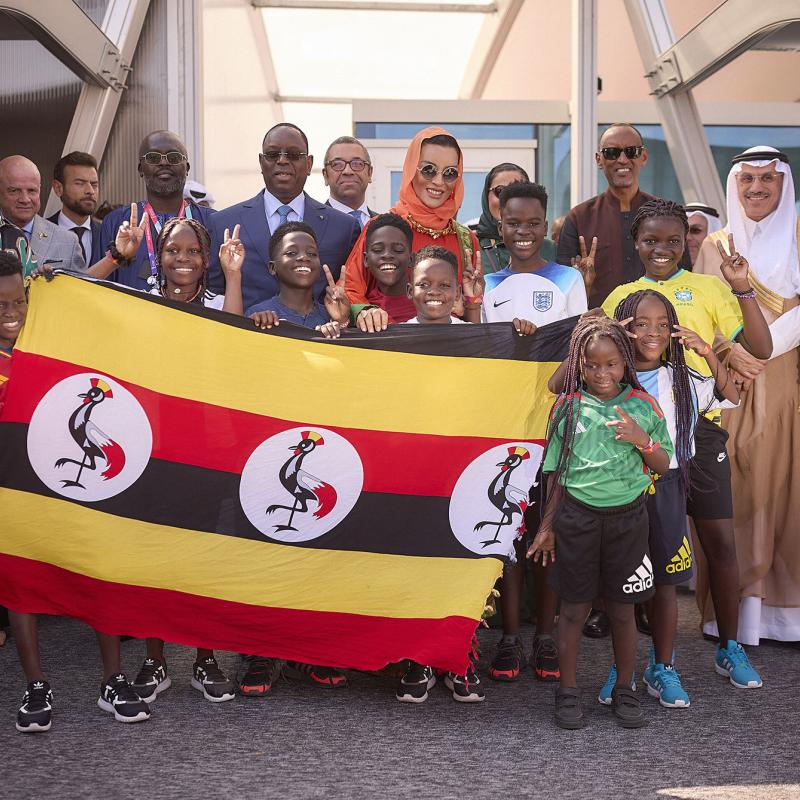 Her Highness Opens Education Above All’s  SDG Pavilion 