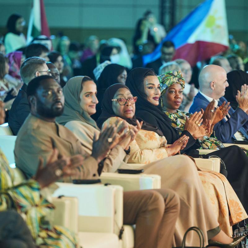 Her Highness Attends the Closing Session of WISH 2022 Summit