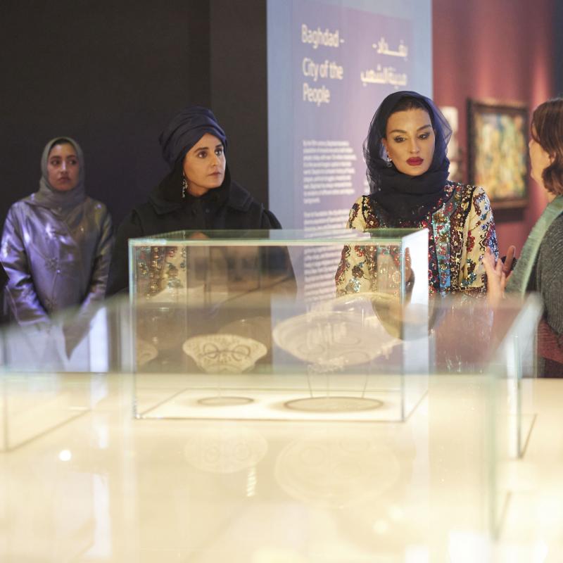 Her Highness opens the Exhibition Bagdad: Eye’s Delight at MIA