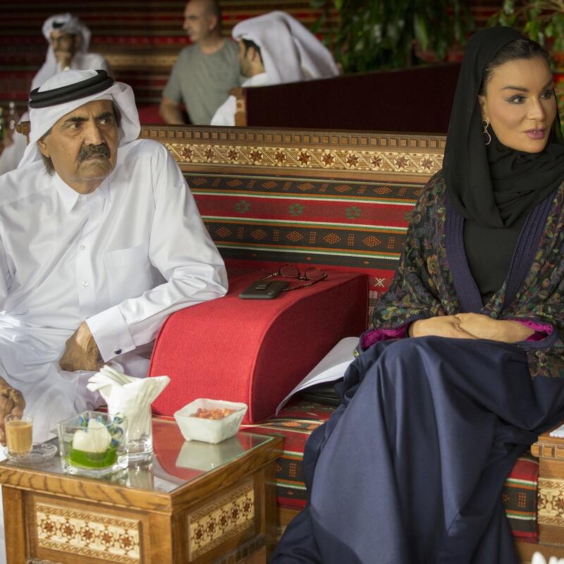 صاحبا السمو يشهدان نهائي بطولة لونجين العالمية