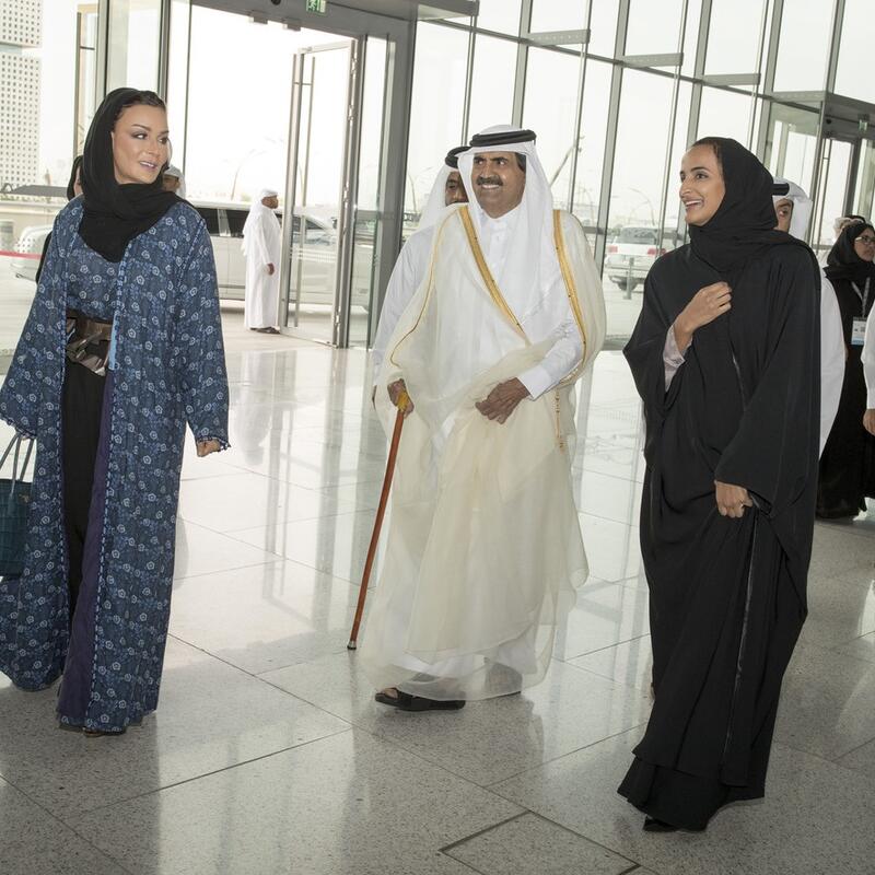 صاحبا السمو يشهدان انطلاق فعاليات مؤتمر ويش 2018