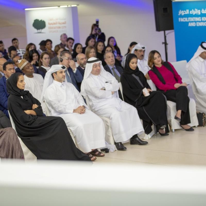 صاحبة السمو تشهد محاضرة للأمين العام للأمم المتحدة حول التعددية في زمن التحديات