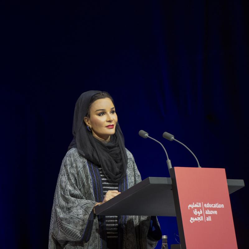 صاحبة السمو تعلن عن الإستراتيجية الجديدة لمؤسسة التعليم فوق الجميع