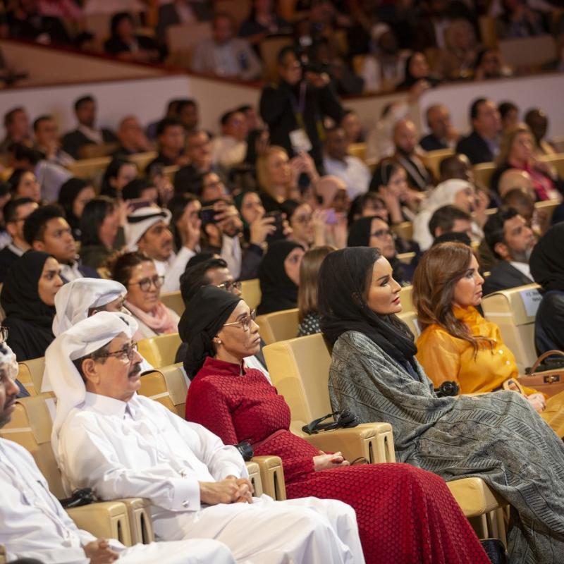 صاحبة السمو تشهد ختام النسخة التاسعة من مؤتمر وايز 2019