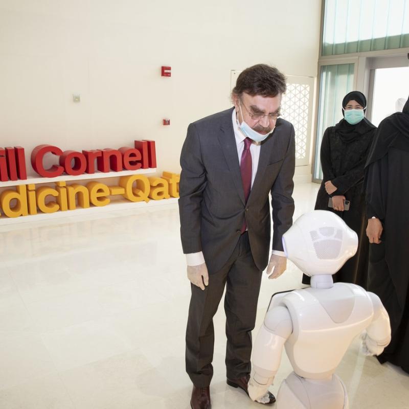 HH Sheikha Moza attends inauguration of WHO Collaborating Center in WCM-Q