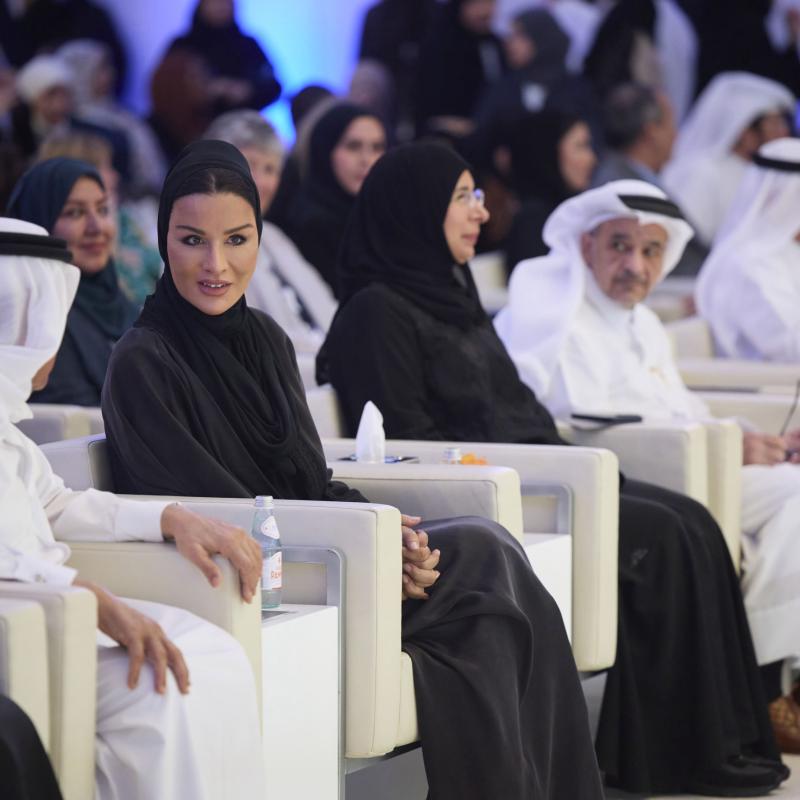 صاحبة السمو تشهد افتتاح اﻟﻤﺆﺗﻤﺮ العالمي الحادي عشر للتعليم الصحي المتداخل والممارسة التعاونية 