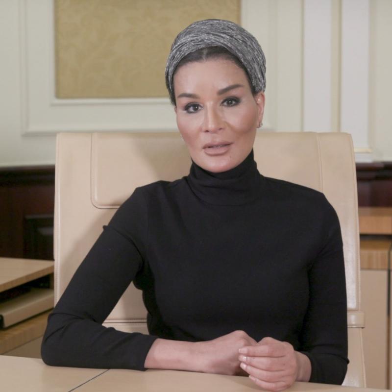 HH Sheikha Moza joins global leaders in UN initiative Rise for All to fight COVID-19 