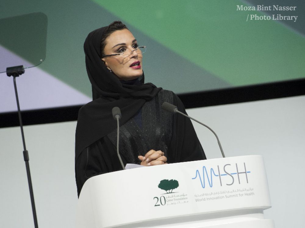 HH Sheikha Moza opens the World Innovation Summit for Health (WISH) HH Sheikha Moza opens the World Innovation Summit for Health (WISH)