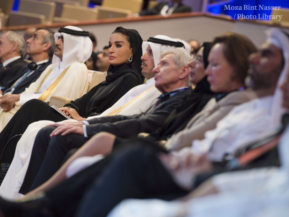 HH Sheikha Moza attends opening ceremony of Isqua Conference 2015 HH Sheikha Moza attends opening ceremony of Isqua Conference 2015