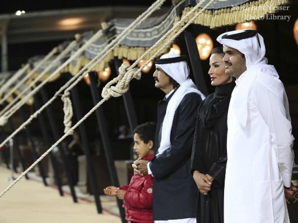 HH the father Emir, HH Sheikha Moza attend final round of longines global tour Grand Prix HH the father Emir, HH Sheikha Moza attend final round of longines global tour Grand Prix