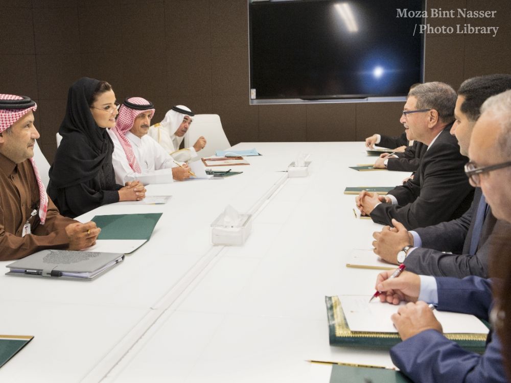 HH Sheikha Moza Meets Tunisian PM HH Sheikha Moza Meets Tunisian PM