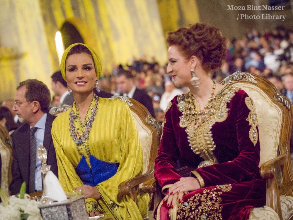 HH Sheikha Moza Attends Opening of Fez Festival of World Sacred Music HH Sheikha Moza Attends Opening of Fez Festival of World Sacred Music