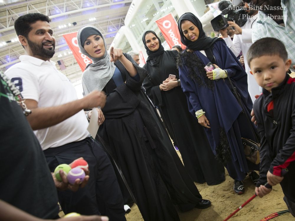 HH Sheikha Moza, Sheikha Hind Participate In Sports Day HH Sheikha Moza, Sheikha Hind Participate In Sports Day
