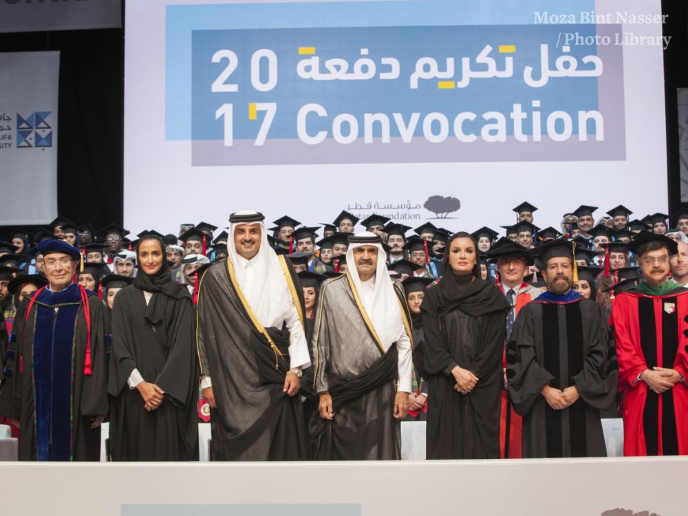 HH the Emir Patronizes Education City Universities Graduation Ceremony HH the Emir Patronizes Education City Universities Graduation Ceremony