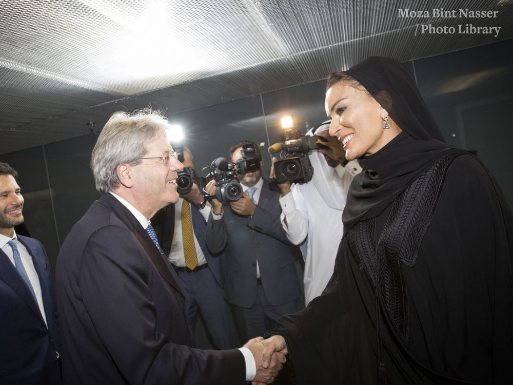HH meets Italian Prime Minister