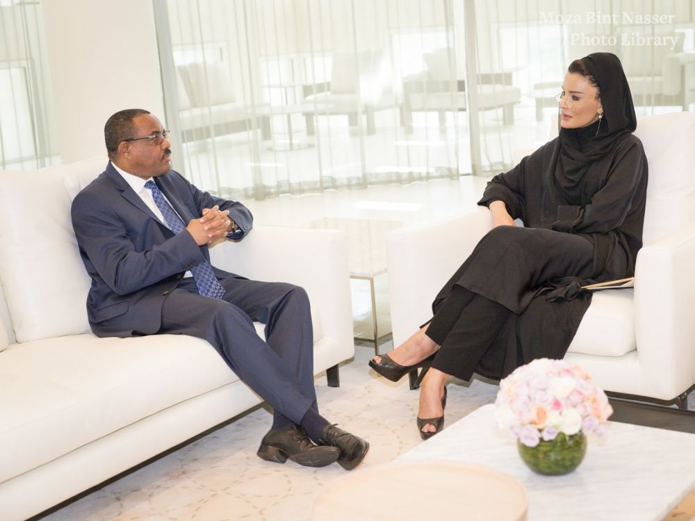 HH meets Ethiopian PM HH meets Ethiopian PM